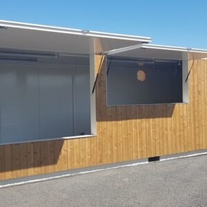 BARCONTAINERS 40 FT IN HOUT – NIEUW