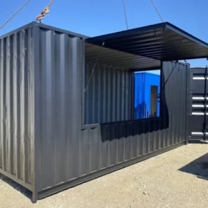 20 HC mit nach oben öffnendem Container für Restaurant