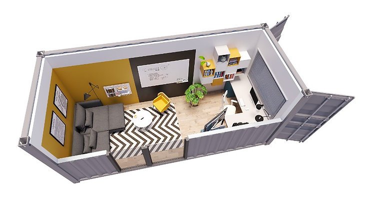 15 m² Containerbüro – Flexibel und mobil – Bild 2