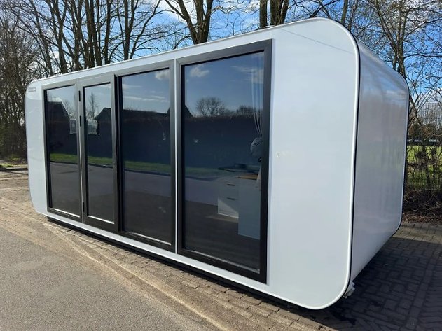 Containerkleinhaus Eco 6000 B / Werkstatt / Büro-Stahlwerke