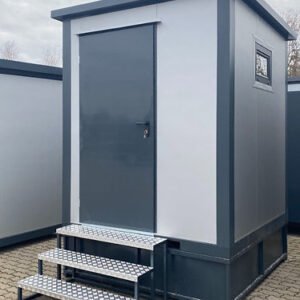 Sanitärcontainer-WC-Box mit Doppelkabine