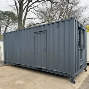 20 Fuß bewohnbarer Containersockel – Büros, Unterkunft, Küche