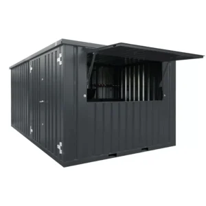 Containerstange XL 4 x 3 Anthrazit RAL 7016-Neu