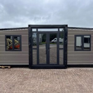 Tiny House XXL-Container / faltbares Luxus-Chalet – 40 Fuß / 12 Meter-Neu